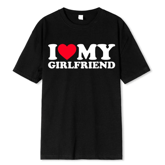 I Love My Boyfriend'S Clothes I Love My Girlfriend'S Printed Men so Please Stay Away from My Fun BF GF Quotes Couple T-Shirts